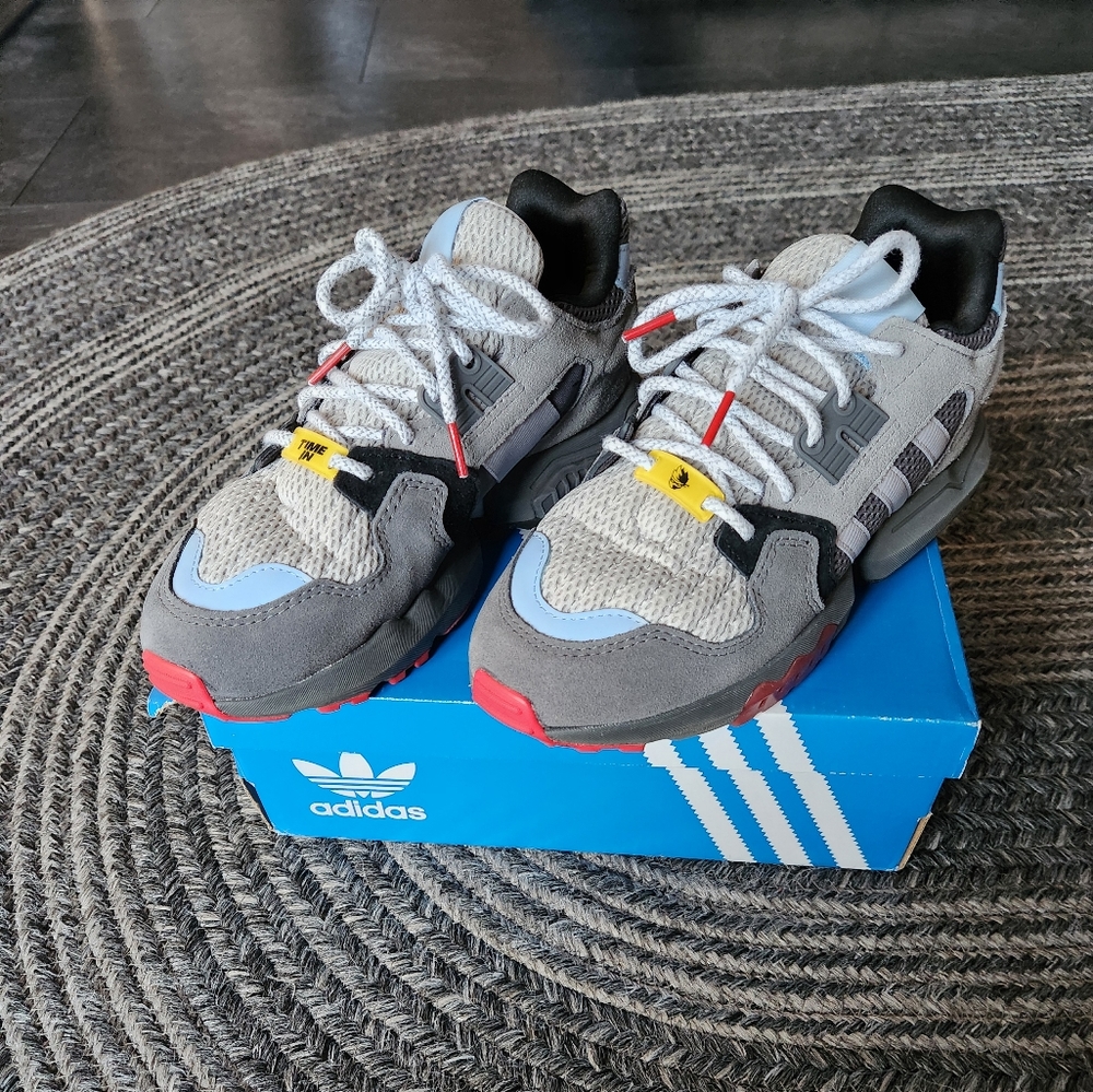 Adidas Ninja ZX Torsion grey sneakers 6 7